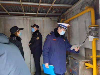 東城消防聯合多部門開展燃氣使用場所專項檢查